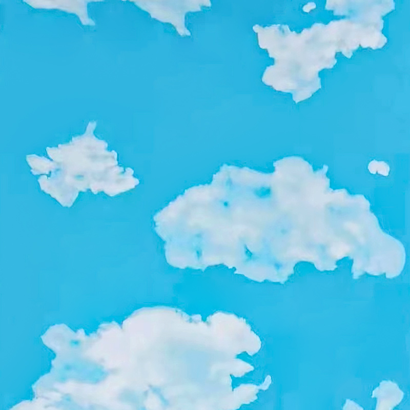 Sky and Cloud comuns de estampagem a quente